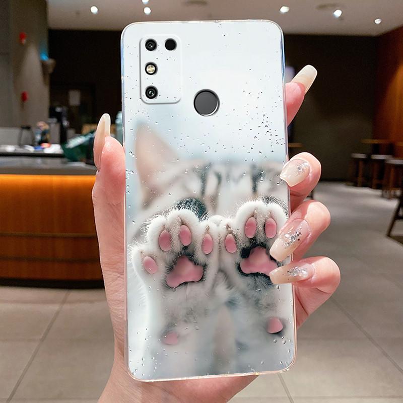 Casing For Honor 9A MOA-LX9N Case Aesthetic Luxury Cute Cool Boys Girls Pattern Transparent Soft Silicone Back Cover Phone Case