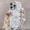 Крушная бабочка подходит для чехла для мобильного телефона Apple 16promax iPhone15 перьевая пряжа 14 милый 13 всесторонний 12 женщины 11