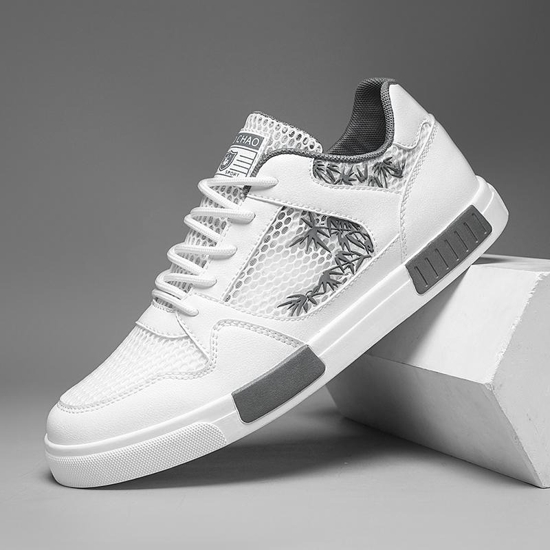 Мужская спортивная обувь, летняя повседневная обувь для скейтбординга, кроссовки для бега больших размеров, обувь для студентов