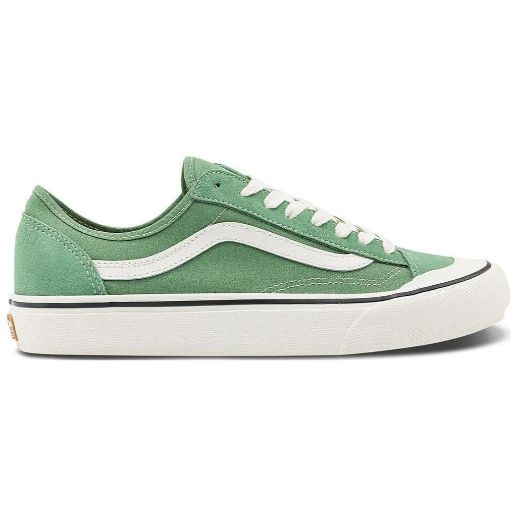 Vans Casual Low-Top Skate Shoes Unisex Sneakers Green White VN0A4BX9Y7V