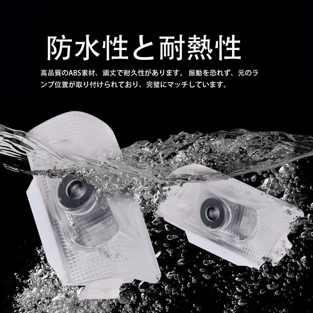 Новый Alphard 40 Series Courtesy Light Door Welcome Light Courtesy Lamp LED Logo Projection Toyota Alphard 40 Series Courtesy Car Door Lamp Does No