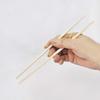 Yamato Bussan Love Green Genroku Chopsticks, 100 Pairs In a Bag, 1.2cm Wide X 20cm Long, Commercial Use, Product Number 20056