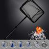 6 In 1 Fish Tank Cleaning Tool Algae Cleaning Tool with Gravel Rake Brush Fish Net Scraper Fish Tank Telescopic Long
