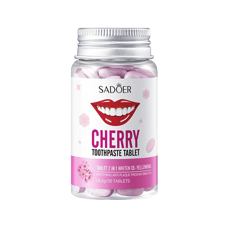 Твердая зубная паста с пробиотиками, освежитель дыхания для устранения неприятного запаха изо рта, средство для ухода за полостью рта против кариеса, твердая зубная паста, удаляет желтизну и очищает зубы