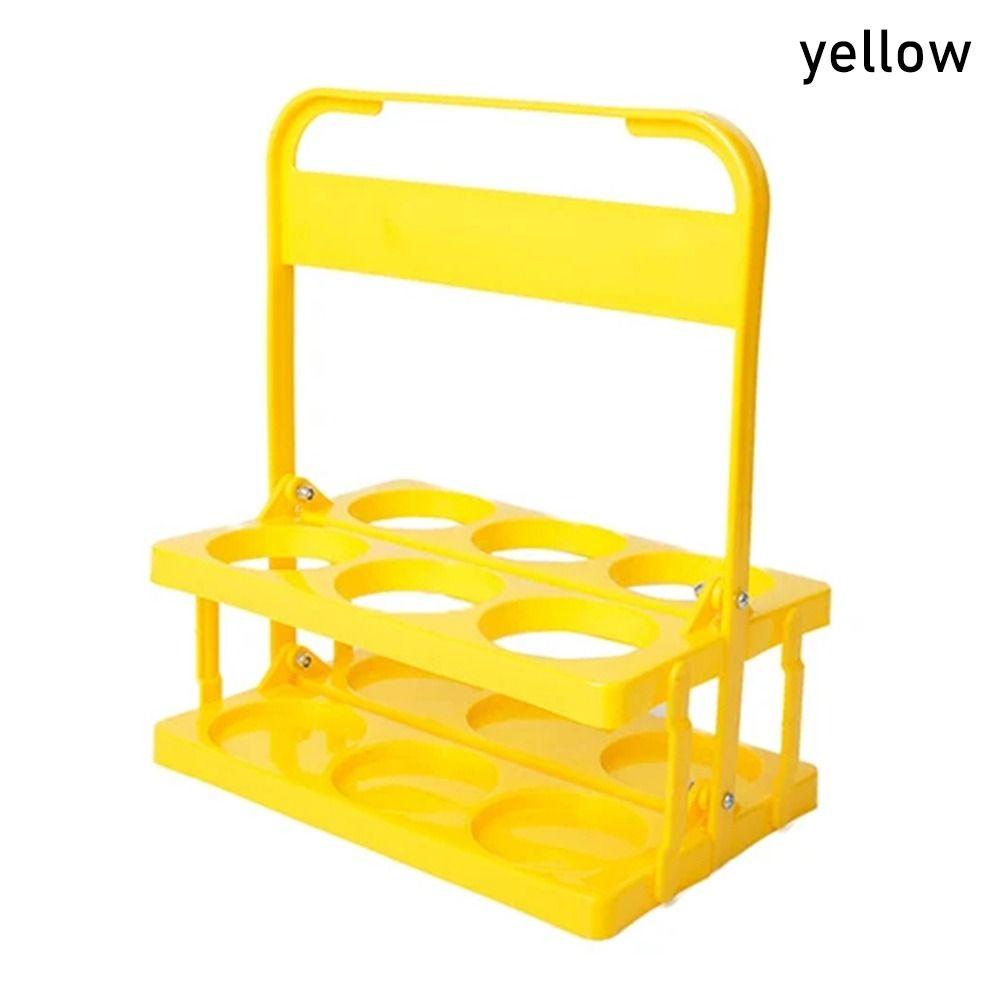 1Pcs Basket Cup Organizer Beer Bottle Carrier Bar Beverage Display Drink Holder New Beer Rack