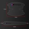 2025 E46 For BMW 8pcs Car Door Bowl Anti-scratch Sticker Clear Door Bowl Handle Protection Sticker For BMW M Performance 1 3 5 7