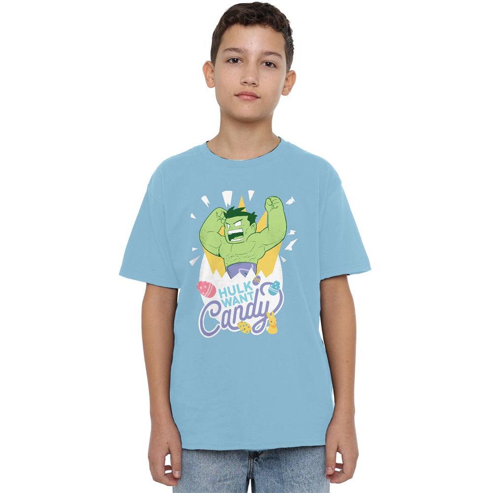 Hulk Childrens/Kids Want Candy Easter T-Shirt