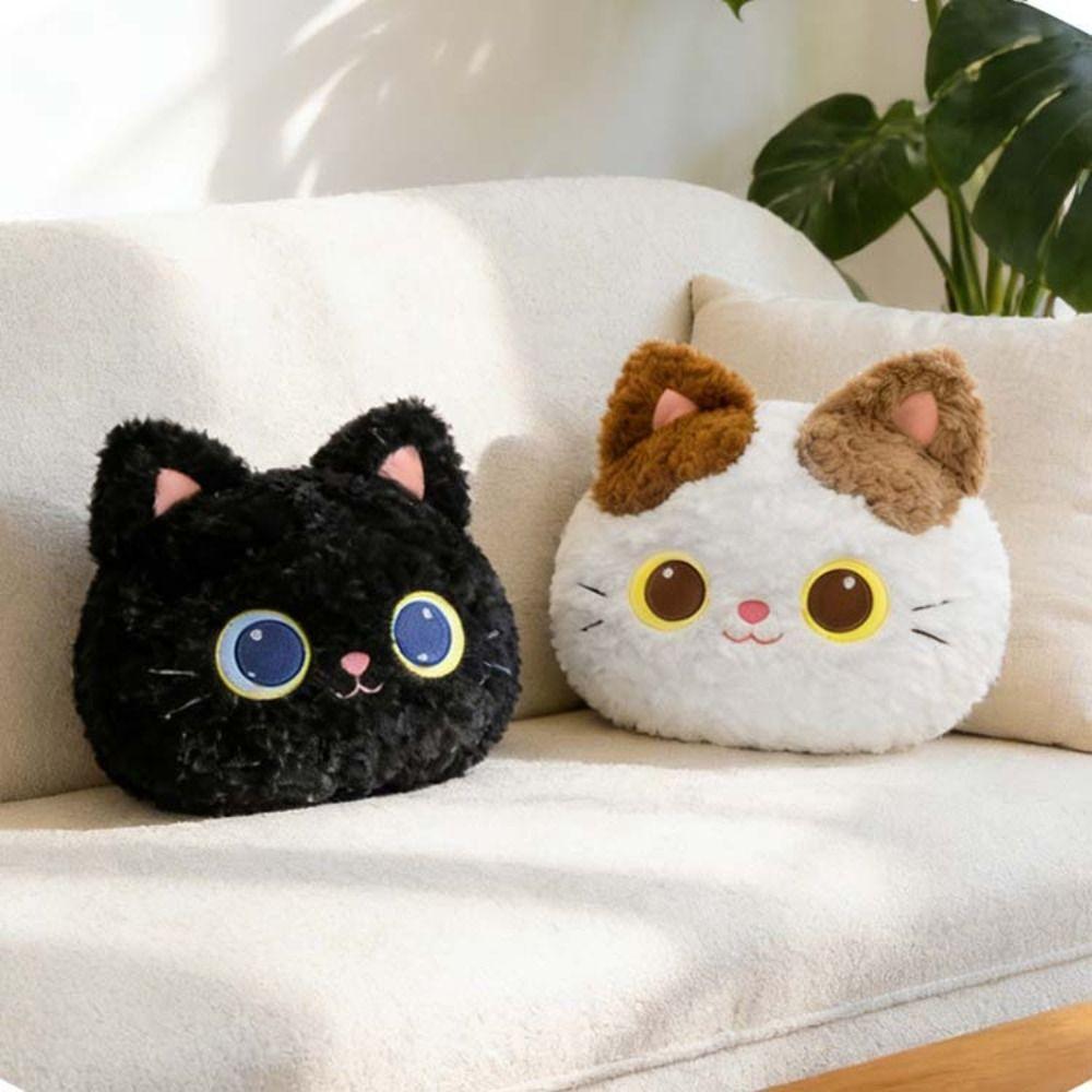 Home Decoration Stuffed Cat Pillow Bedroom Sofa Cat Throw Pillows Children's Pillow Toys