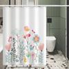 Bathroom Thickened Waterproof Curtain Mildew Proof Shower Curtain Shower Partition Curtain Shower Curtain Bathroom Curtain Free Perforation