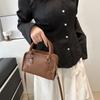 Personalized Women's Shoulder Bag New Fashionable Simple Handbag Casual Korean Small Square Bag Retro Crossbody Bag