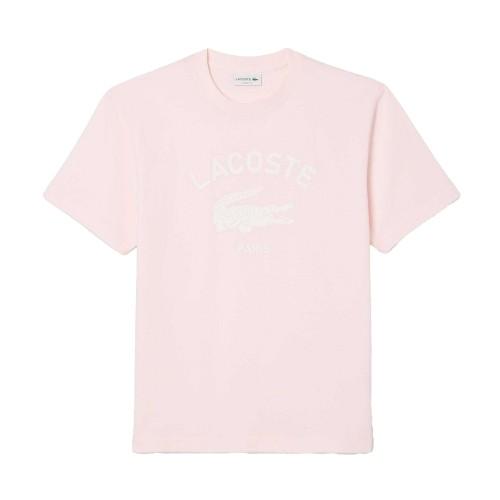 Lacoste Unisex Adult Signature Print Cotton T-Shirt