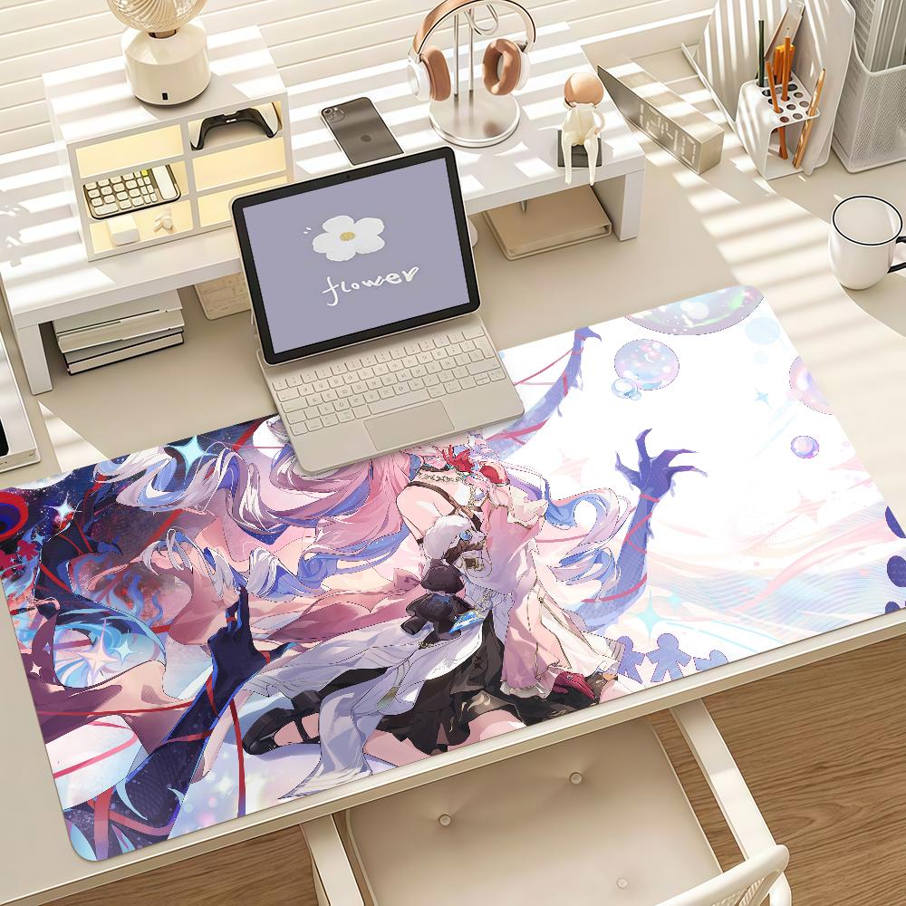 Wuthering Waves Denia Anime Large Gaming Mouse Pad AntiSlip Rubber Desk Mat Keyboard Pad For Laptop Computer Home Gaming