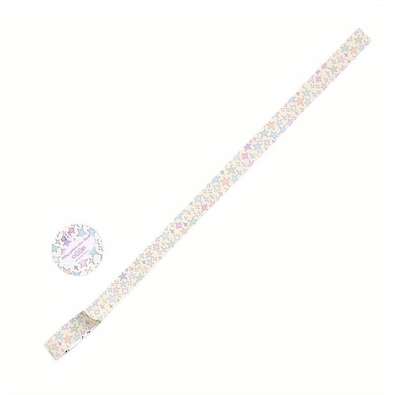 6 стилей 1 рулон/упаковка серия звездных пожеланий симпатичная рамка липкая лента руководство по использованию материала для самостоятельного украшения