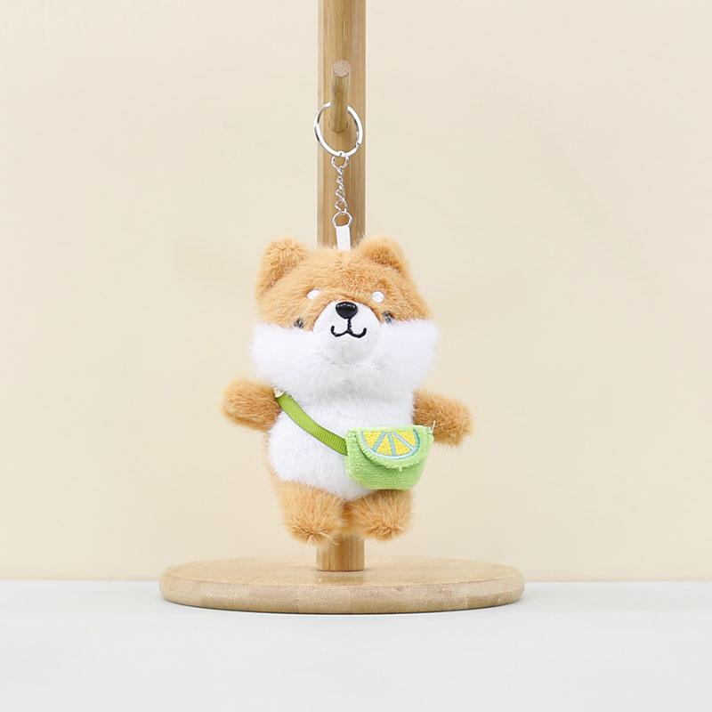 Mini Plush Cozy Dog Rabbit Cat Keychain Doll Backpack Toy Perfect Idea Gift