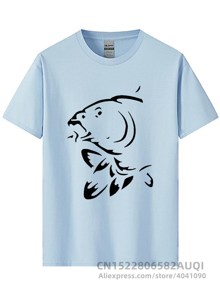 Летний топ с круглым вырезом и 3D-принтом рыбы, модная повседневная мужская футболка с коротким рукавом