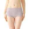 Kirei Labo Completely and Less Visible Cotton Blend KL2070 Sky M Shorts, Seamless, Hypoallergenic, Lines, Shorts, KL2070T, Women's, Gray,