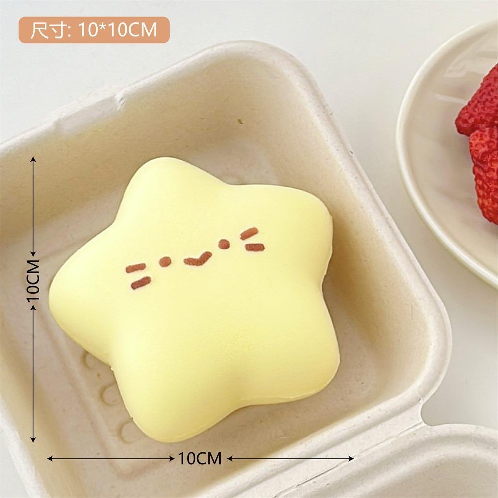 Милая хлебная игрушка-сквиши, медленно поднимающаяся, сжимаемая, фиджет-игрушки, забавная для снятия стресса, антистресс, зажимаемая, моти-сквиши игрушка для детей, подарок взрослому