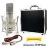 U87 Large Diaphragm 48V Condenser Microphone for Recording, Conferences, Singing, and Live Broadcasts - All-Metal Design