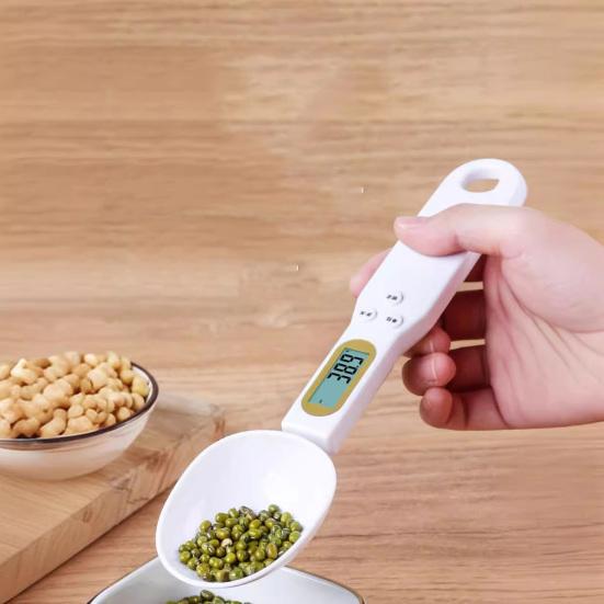 Цифровая кухонная ложка, электронный весовой измерительный дисплей, ложка, миллиграммовая ложка, ЖК-весы, съемная головка, помощник по приготовлению выпечки
