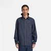 Timberland Однотонная повседневная удобная рубашка с длинным рукавом для мужчин, цвет чернильно-синий A2CJP-H87