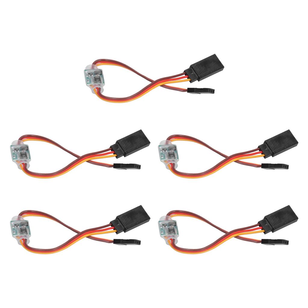 5Pcs Servo Signal Reverser Steering Gear Rotation Inverter for RC Aircraft 3.6V‑24V 5A