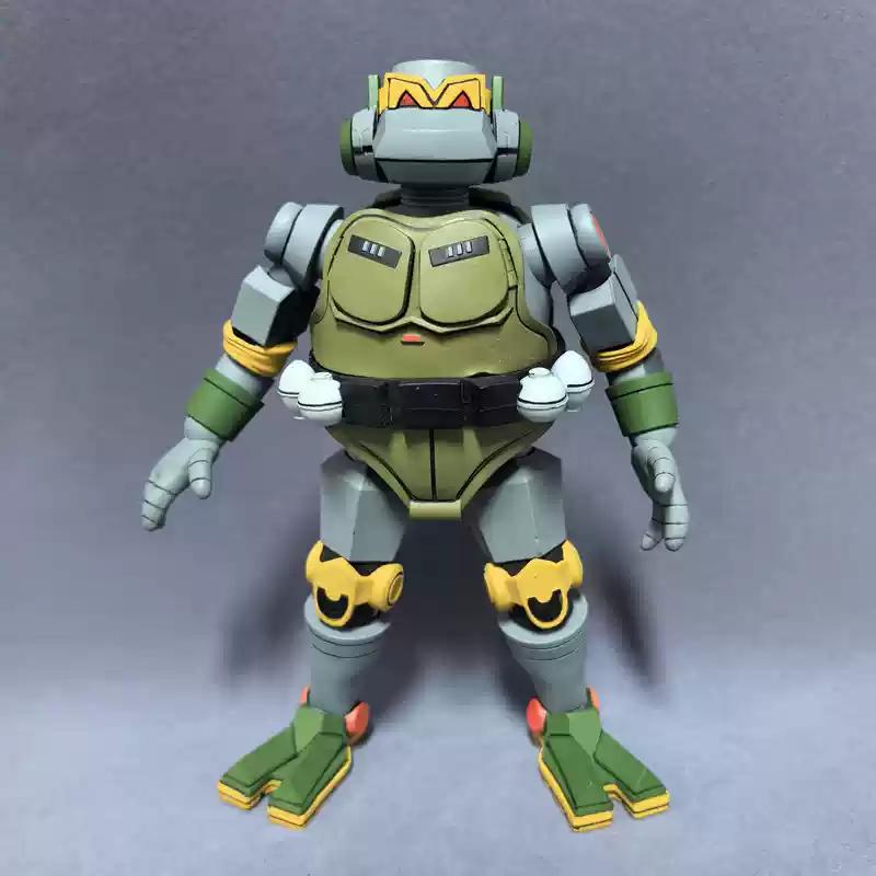 Ninja Turtles Series Michelangelo Action Figure Toy Gift Joints Mobile Model Ornament Collectible Handmade Artwor Toy Gift