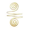 Women Armlet Punk Style Adjustable Multi-layer Pattern Spiral Armband Decoration Alloy Jewelry Upper Arm Bracelet Armlet Bangle Fashion Jewelry
