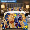 Skull And Sun Carnival 3pcs K-pop music group Bedding set,Ideal for Bedroom, Dormitory,Including Duvet Cover And 2pcs Pillowcases,Fan gifts