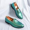 Fashion Personality Mens Driving Loafers Stylish Summer Men Casual Shoes Comfy Leather Moccasins Breathable Slip On Flats Man Boat Shoes