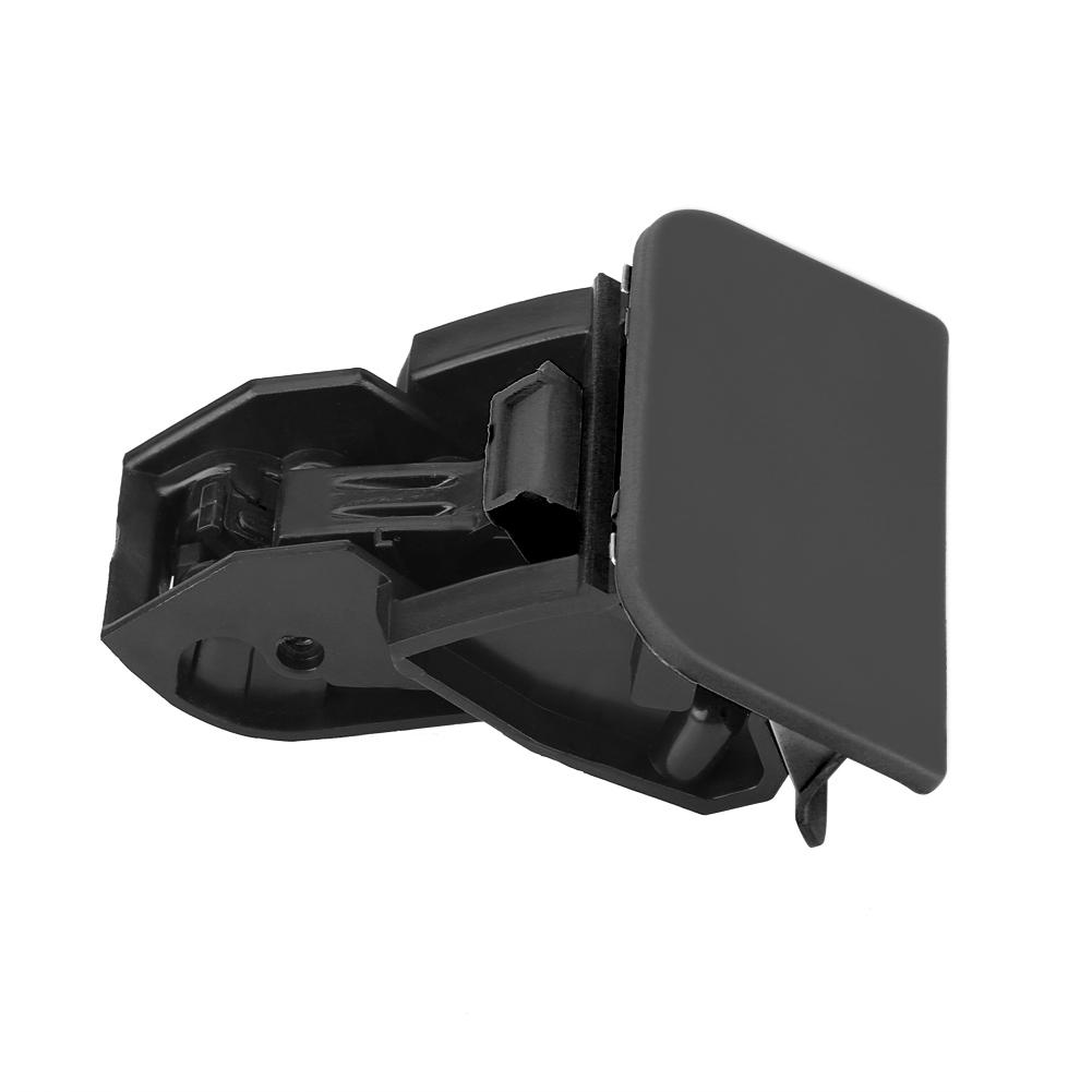 Ручка замка крышки бардачка автомобиля без отверстия черная