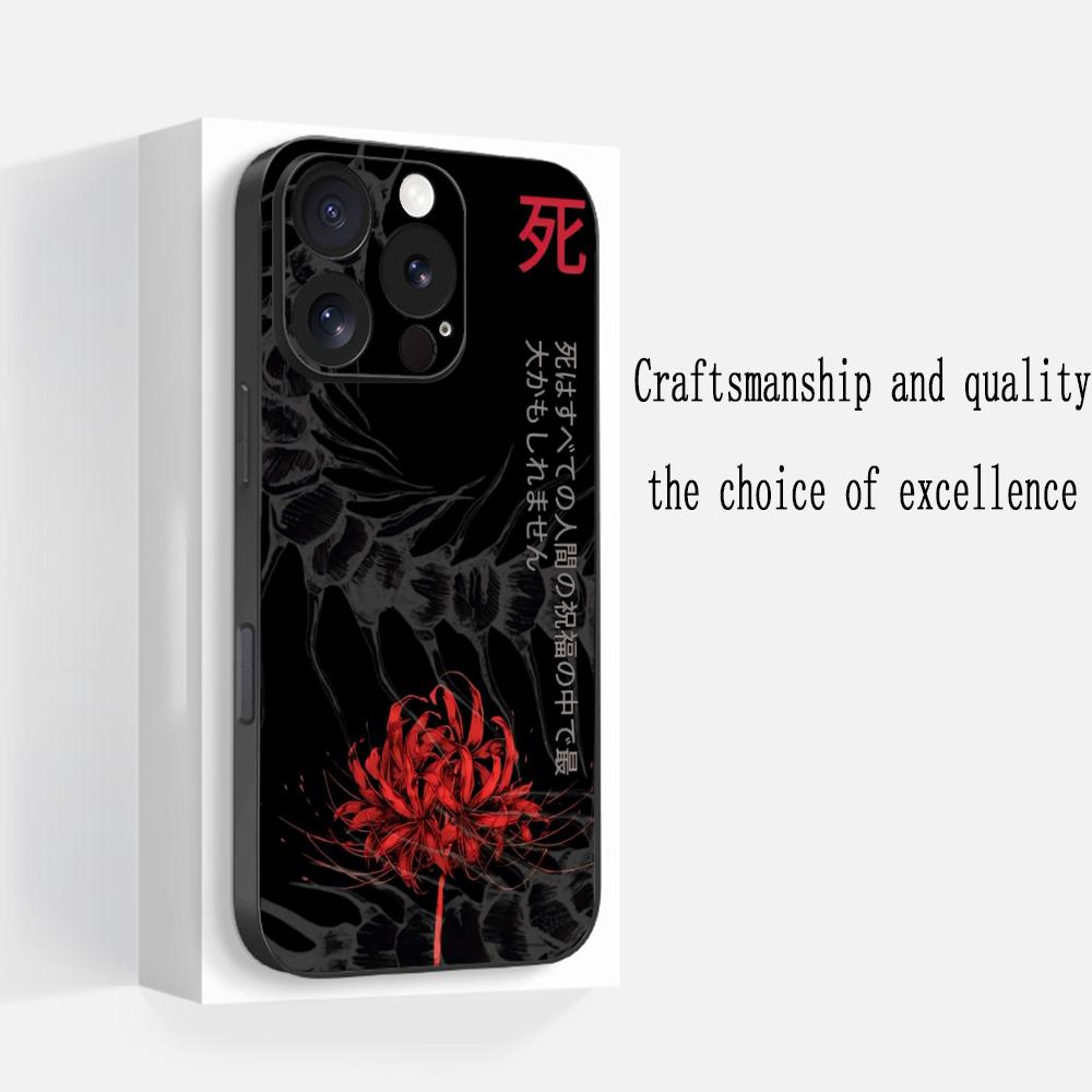 Чехол для телефона Tokyo Ghoul Kaneki Классический японский Аниме Чехол для iPhone 17 16 15 14 13 12 11 Plus Mini Pro Max Мягкий черный Ударопрочный Чехол