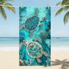 Shore Stylish Sea Turtle Beach Towel Microfiber Beach Blanket Bath Towel  Air Conditioner