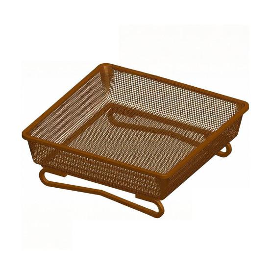 Металлический квадратный поддон для кормушки для птиц, сетчатый поддон для кормления семян диких птиц, наружная станция для кормления колибри на заднем дворе