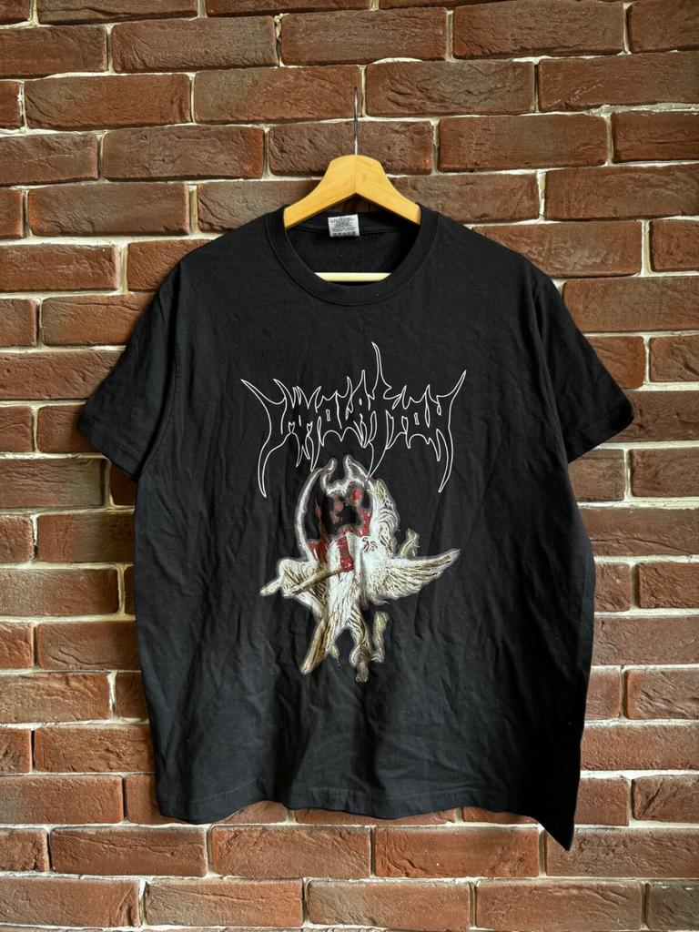 Rare Immolation Bringing down Death Metal Band Tshirt Grail l black Unisex T-Shirt