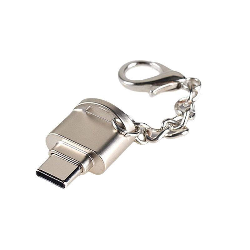 1 шт. Сплав цинка USB 3.1 Type-C TF Картридер для мобильных устройств для ноутбука Xiaomi Многофункциональный OTG кардридер