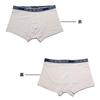 Emporio Armani Men's 3-Pack Solid Boxer Briefs In Red, Beige, and Navy (Product Numbers 111357, 4R717, and 19355) - Size L (Imported)