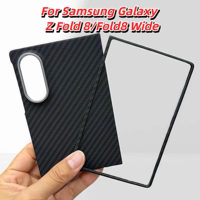 Магнитный чехол для Samsung Galaxy Z Fold 8 с MagSafe Чехол из арамидного углеродного волокна Для Galaxy Z Fold 8 Широкий бронированный чехол