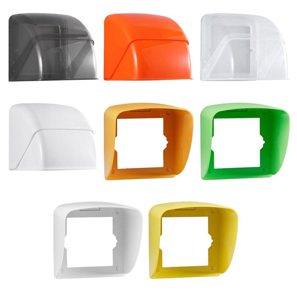 Настенная Защитная Крышка Выключателя Пластиковая Защита Розетка Розетка Водонепроницаемая Коробка Уличная