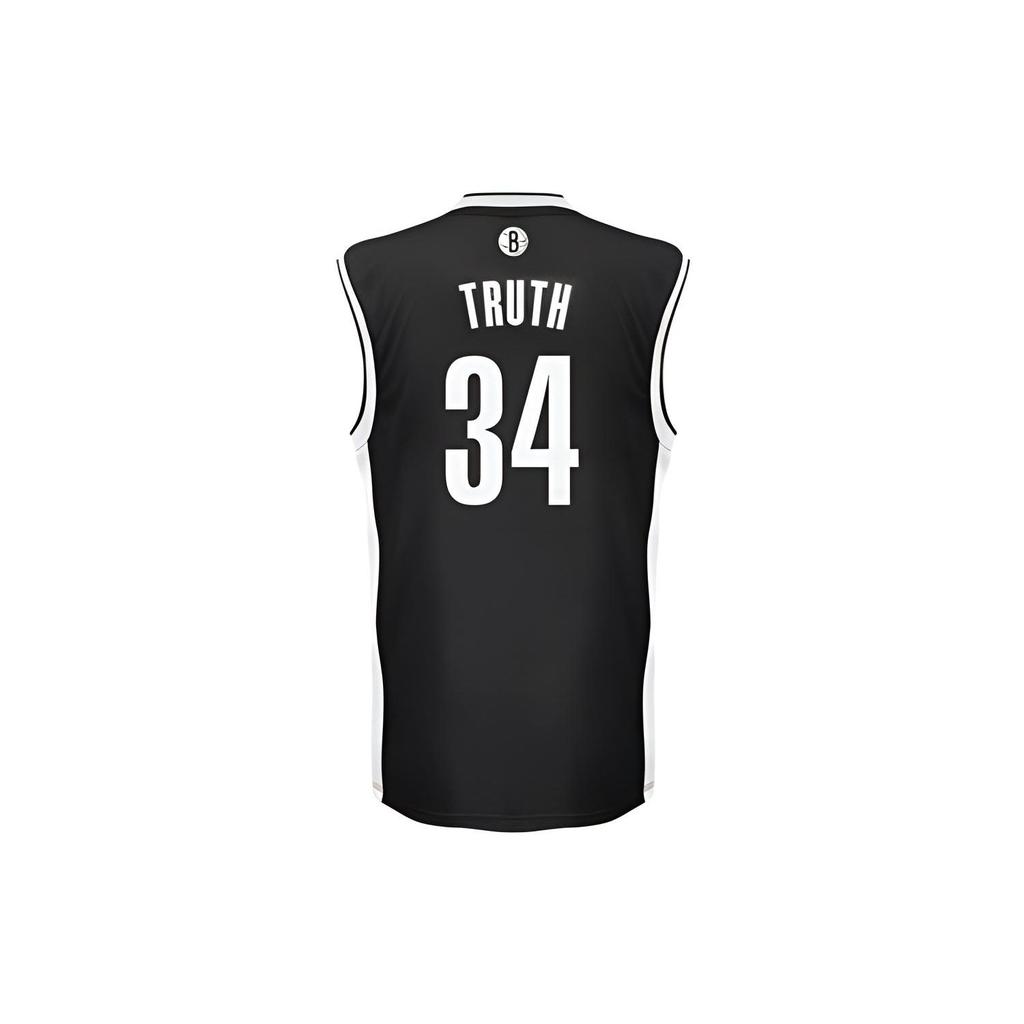adidas Баскетбольная майка NBA Rep Fan Edition Brooklyn Nets Paul Pierce 34 Мужская майка черная DBV2219
