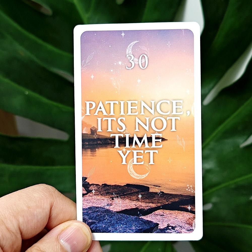 10,3*6 см Колода Оракула Времени Карты Времени Мистические Лунные Ситуации Близнецовое Пламя Таро Колода Космические 60 шт. Карт