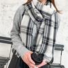 Imitation Cashmere Scarf Women's 2025 Spring New Plaid Shawl 120g Thin Light Scarf Sunscreen Shawl