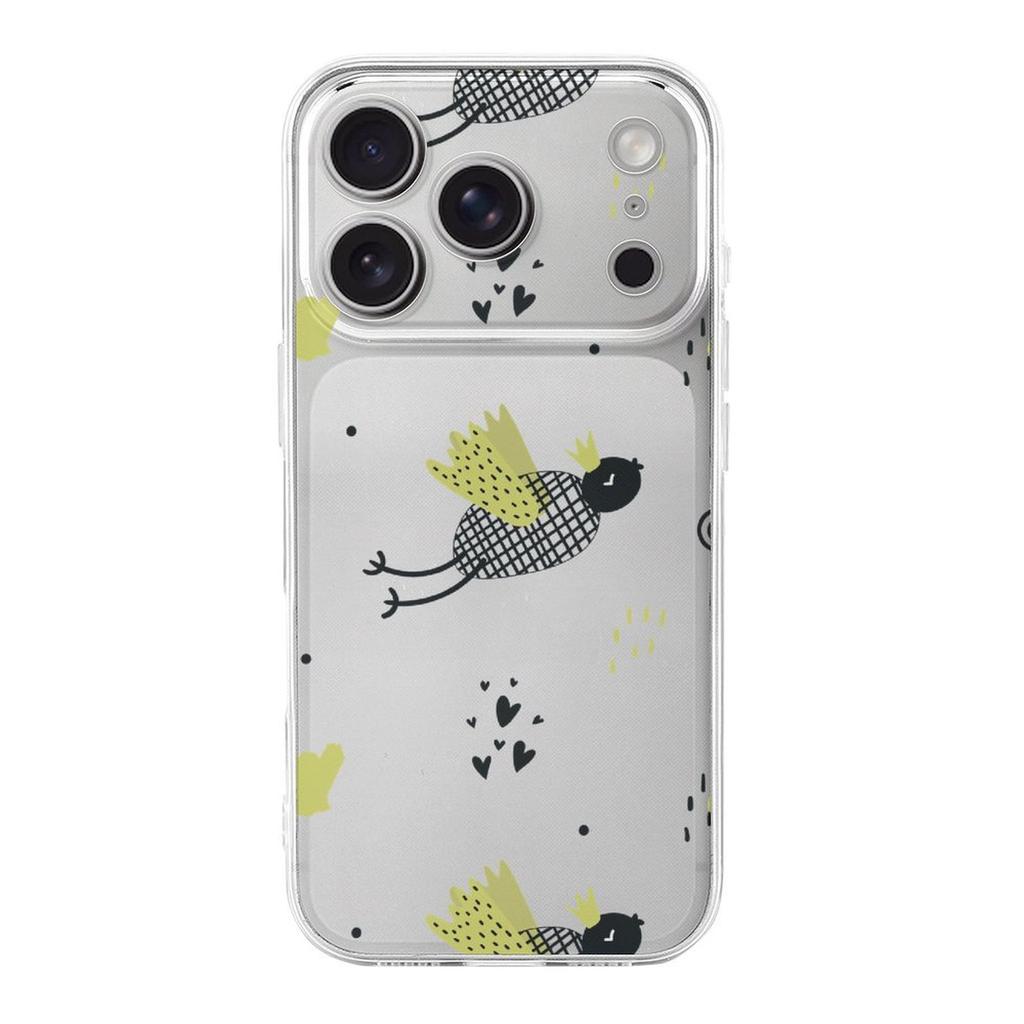 1 Pack For Iphone 17/17Air/17Pro/17ProMax Ultra Thin TPU Protective Case With Clear Soft Body, Corner Shock Protection And Lens Lift