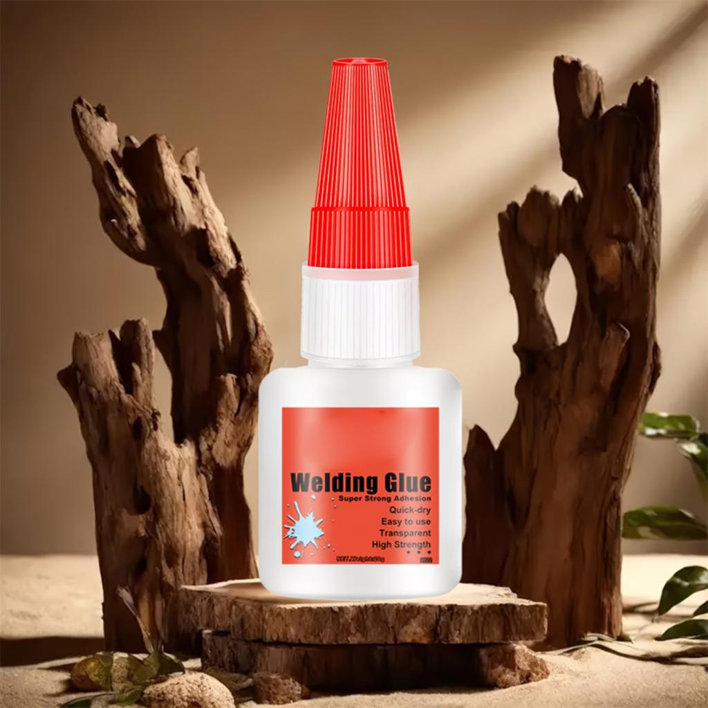 Strong Woodworking Adhesive Glue 20ml Fast Drying Transparent Welding Glue for Durable Bonding of Wood Plastic Metal and More
