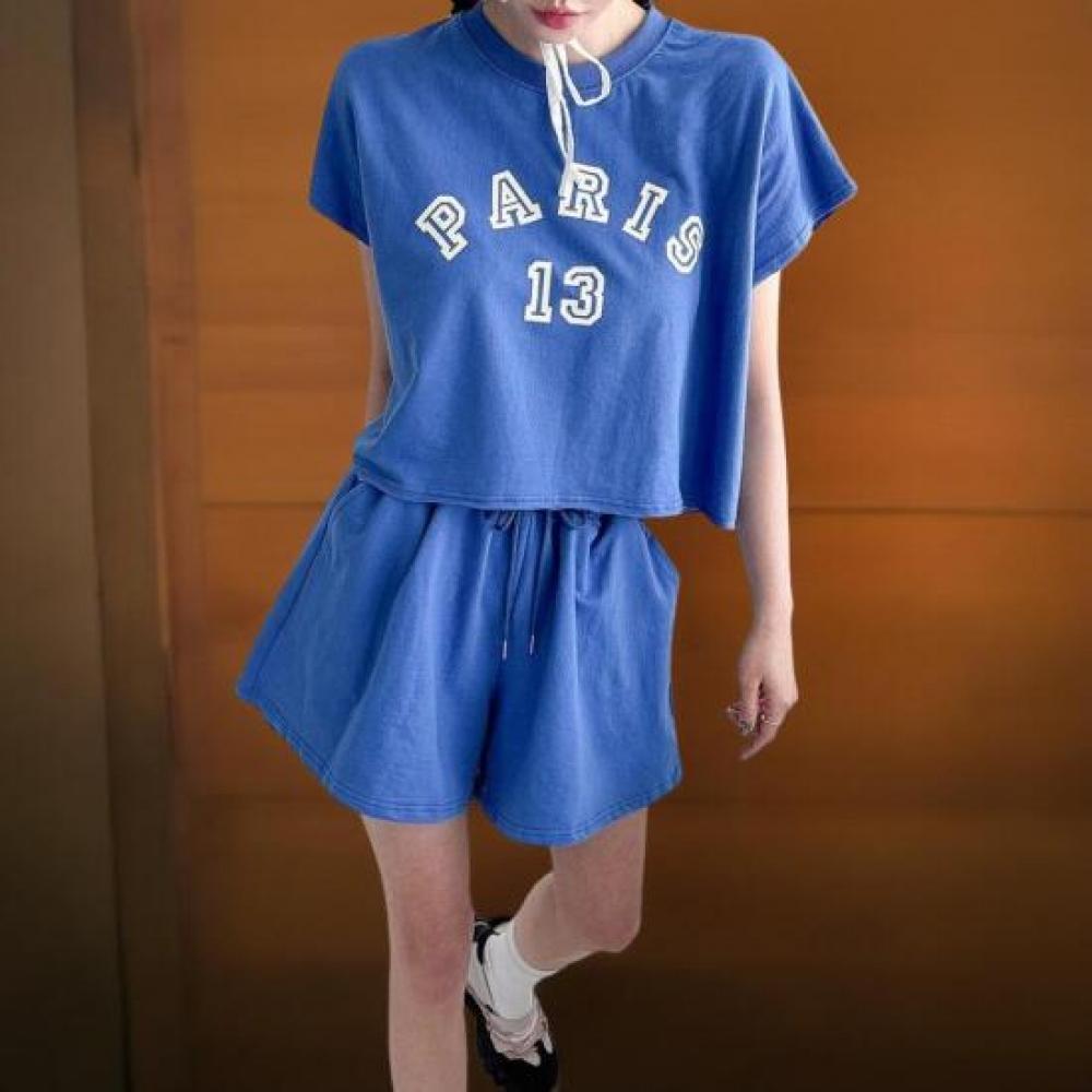 New ArrivalS Open Run Women S Vivid T ShirT Crop Top And culoTTe SeT