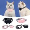 Adjustable Dog Cat Positioning Tracker Collar Cover Bow Tie Pet Leash  For Airtag Tracke