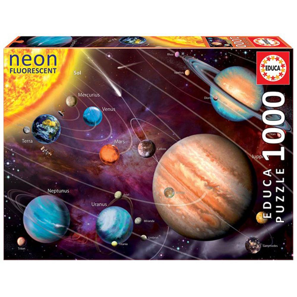 Коллекция пазлов Educa 1000шт. (NeonSolarSystem)