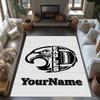 Philadelphia Eagles Customized Name Carpet Suitable For Kitchen Balcony Outdoor Living Rooms Antislip Rug Decorate Offices