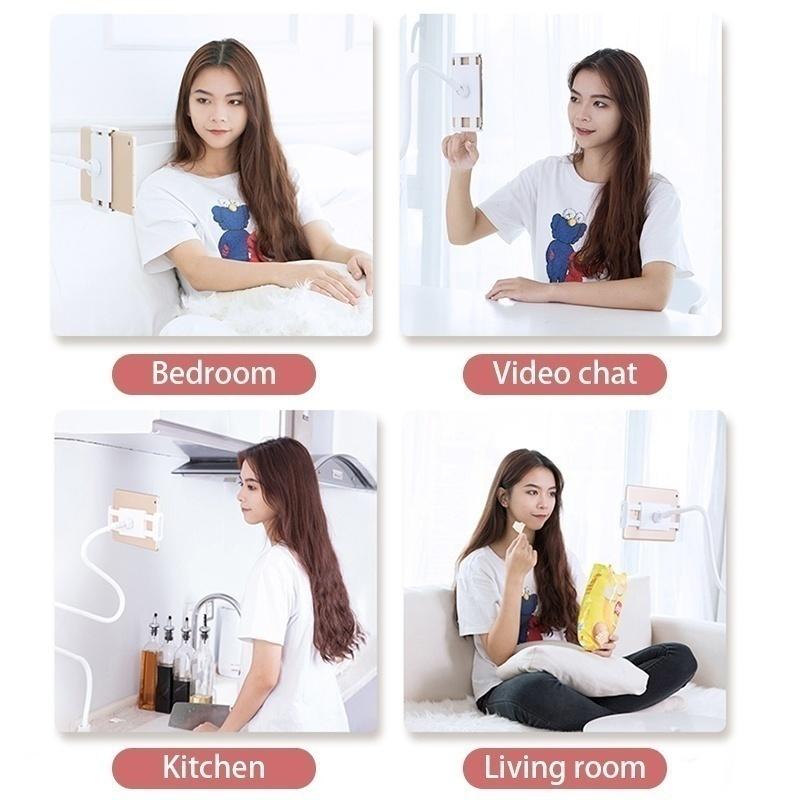 Гибкая ленивая подставка для планшета, кронштейн, автомобильная прикроватная тумбочка, работает со всеми планшетами