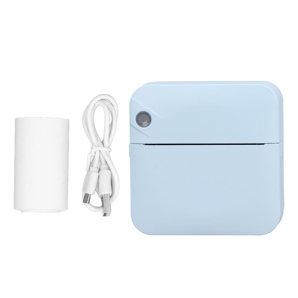 Мини портативный принтер 200 точек на дюйм Высокое разрешение 1000 мАч Перезаряжаемый портативный Bluetooth термопринтер