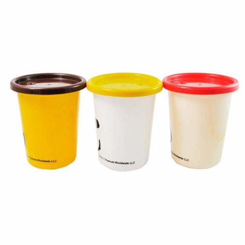 Skater 3 Tumblers with Straws 320ml Snoopy Face Peanuts Made in Japan SIH3ST